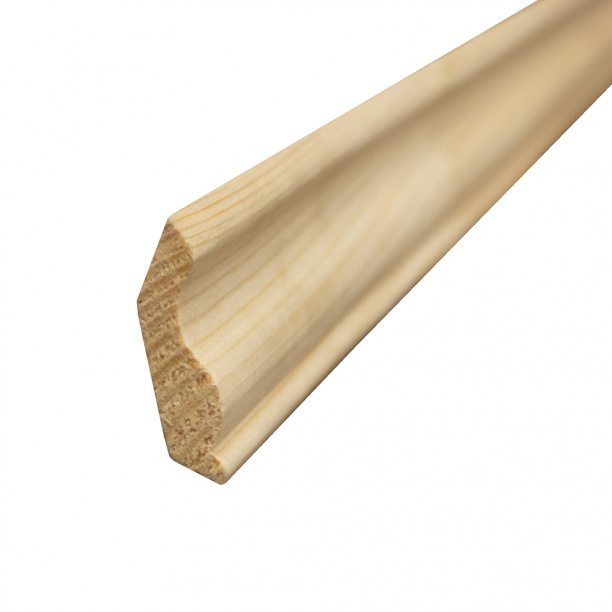 Плинтус 45х2500 мм сосна сорт А от магазина ЛесКонПром.ру