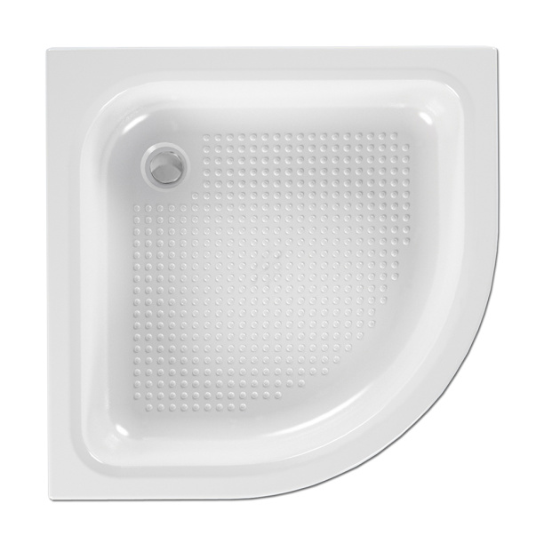 Душевой поддон МЕТАКАМ Classic S 90х90 см полукруглый от магазина ЛесКонПром.ру