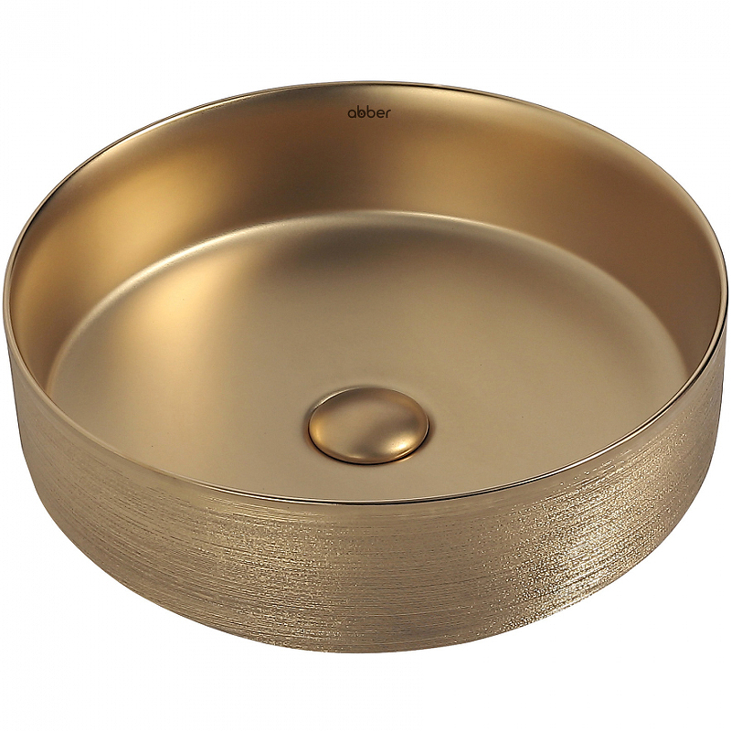 Раковина-чаша Abber Bequem 40 AC2109BGM Золото матовое от магазина ЛесКонПром.ру