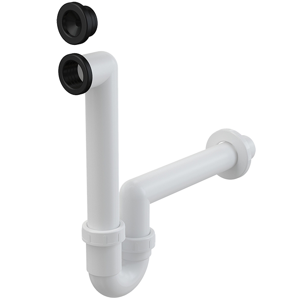 Сифон для сбора конденсата Alcaplast AKS2 Белый от магазина ЛесКонПром.ру