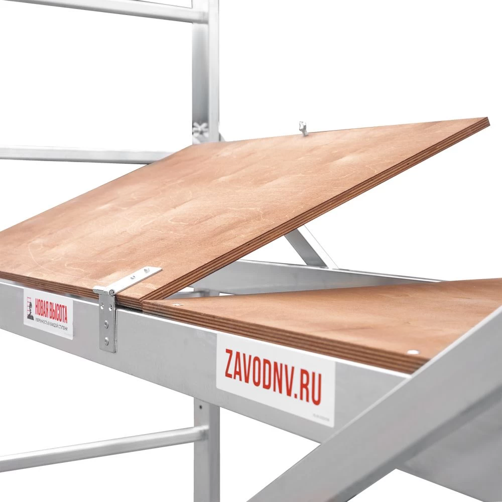 Алюминиевая Вышка-тура НОВАЯ ВЫСОТА с рабочей высотой до 3,3 м. Арт. 2410208 от магазина ЛесКонПром.ру