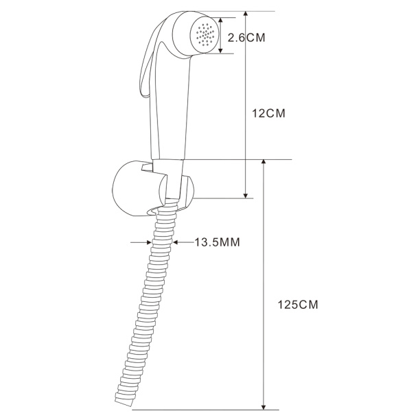 Гигиенический душ FLUMEN Inn от магазина ЛесКонПром.ру