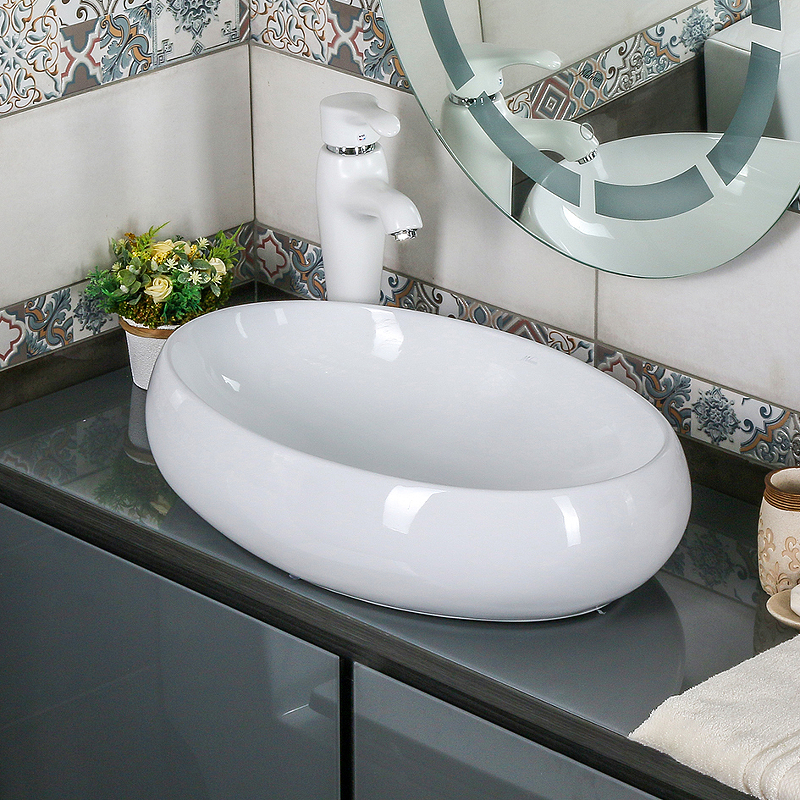 Раковина-чаша Melana 49 MLN-320317 Белая от магазина ЛесКонПром.ру