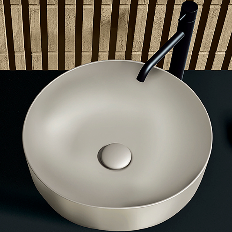 Раковина-чаша Kerasan Nolita 40 534459 Grigio matt от магазина ЛесКонПром.ру