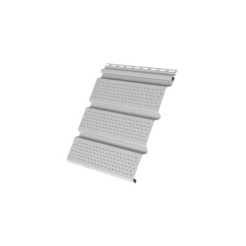 Софит Grand Line Amerika Т4 с полной перфорацией 3000х342 мм, белый от магазина ЛесКонПром.ру