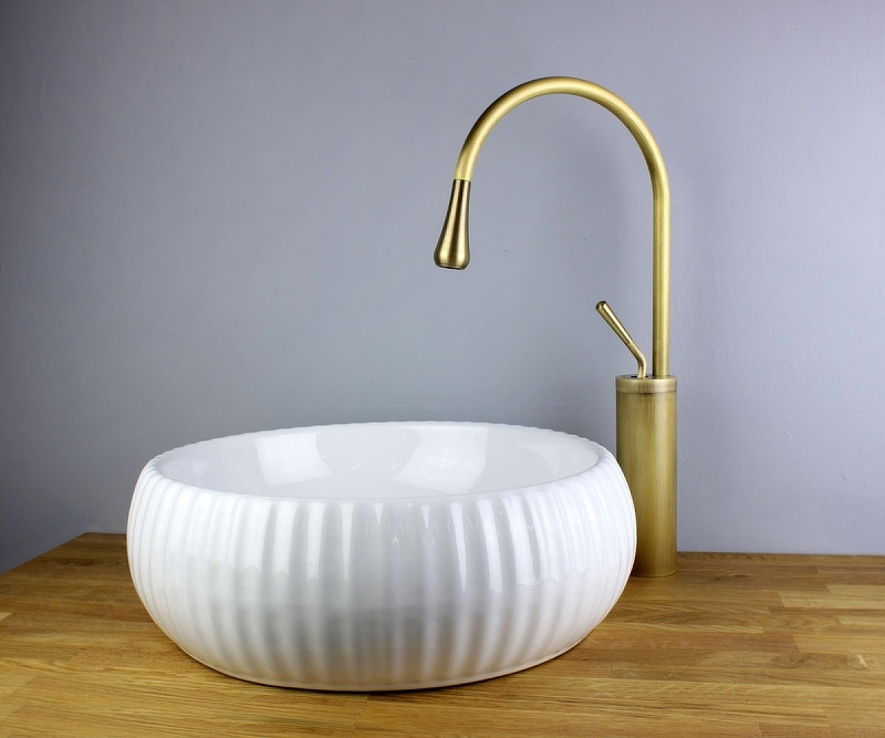 Раковина-чаша Bronze de Luxe 40 1382W Белая от магазина ЛесКонПром.ру