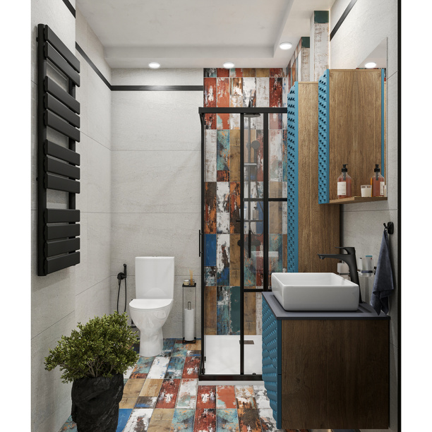 Гигиенический душ Milardo Neat встраиваемый черный от магазина ЛесКонПром.ру