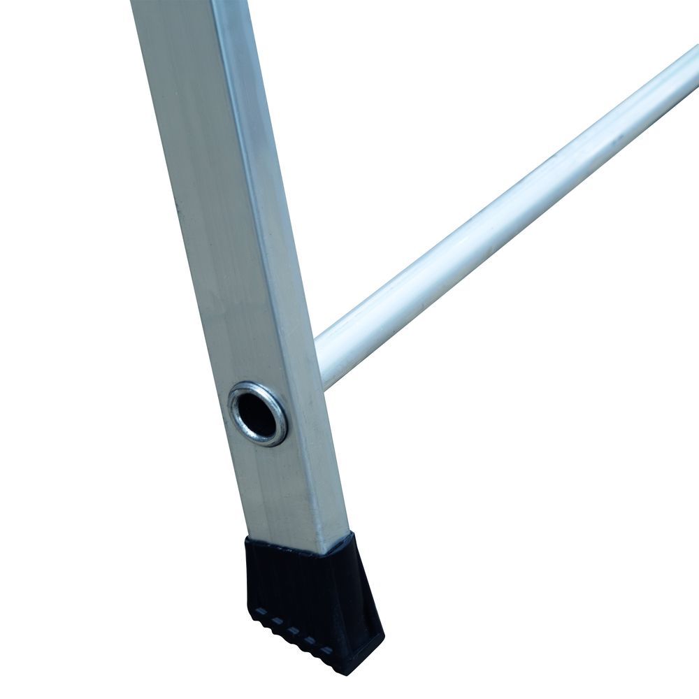 Стремянка алюминиевая с широкой ступенью и органайзером Новая Высота 9 ступеней (арт. 2118109) от магазина ЛесКонПром.ру