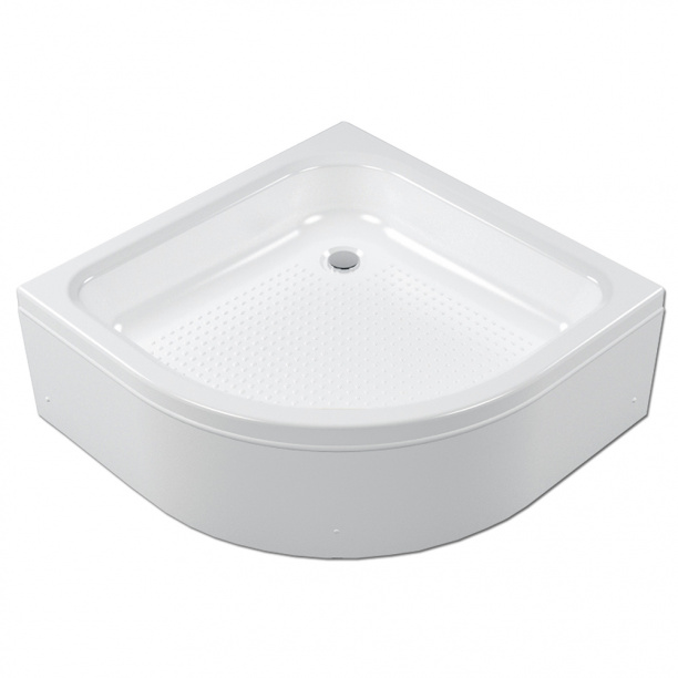 Душевой поддон МЕТАКАМ Classic S 90х90 см полукруглый от магазина ЛесКонПром.ру