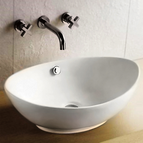 Раковина Mira MR-8150 белая от магазина ЛесКонПром.ру