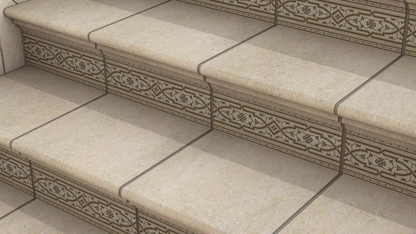 КЛИНКЕРНЫЙ ДЕКОРАТИВНЫЙ ПОДСТУПЁНОК KOBLENZ CREME от магазина ЛесКонПром.ру