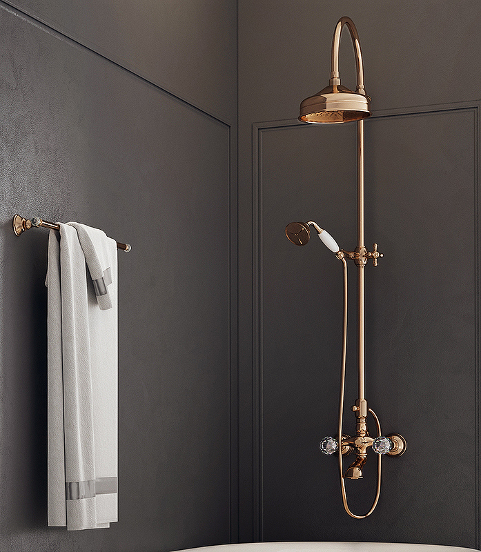 Душевая система Webert Karenina KA721208065 Бронза от магазина ЛесКонПром.ру