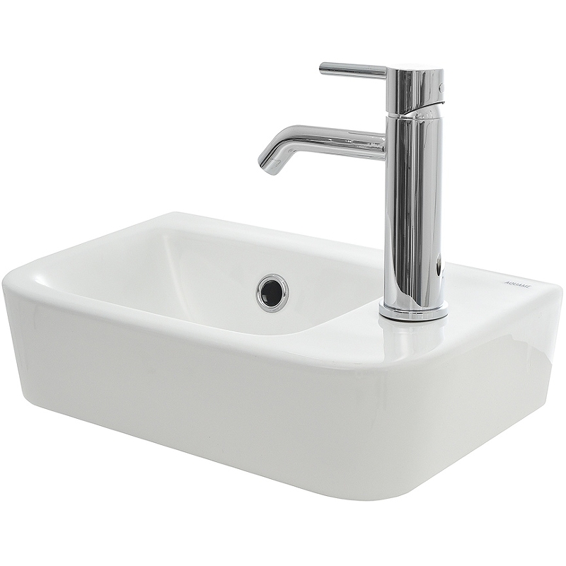 Раковина AQUAme 38 R AQM5006R Белая глянцевая от магазина ЛесКонПром.ру