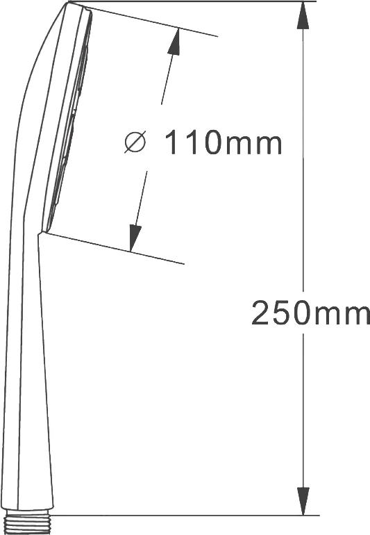 Душевая лейка Orange S11HS от магазина ЛесКонПром.ру