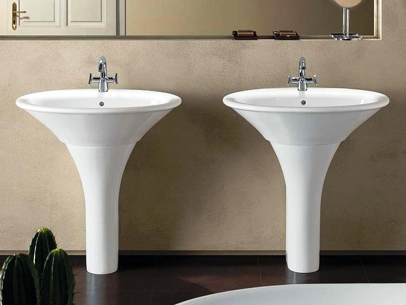 Раковина Hatria Sculture 77 YR3701 Белая от магазина ЛесКонПром.ру