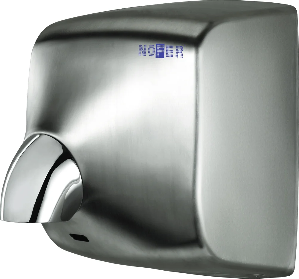 Сушилка для рук Nofer Windflow 01151.S от магазина ЛесКонПром.ру