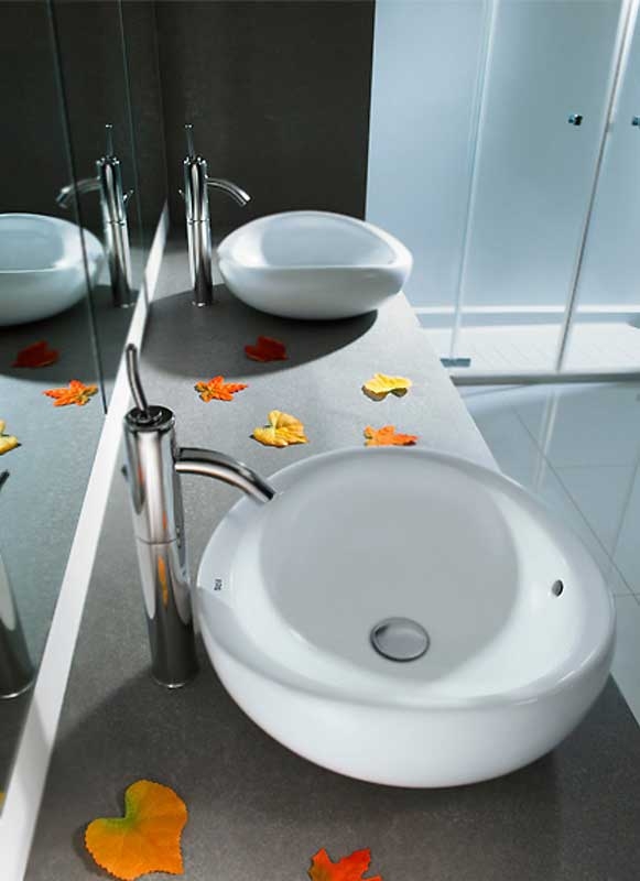 Раковина-чаша Roca Urbi 45 327225000 Белая от магазина ЛесКонПром.ру