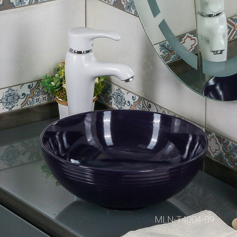 Раковина-чаша Melana 38 MLN-T4004-B9 Фиолетовая от магазина ЛесКонПром.ру