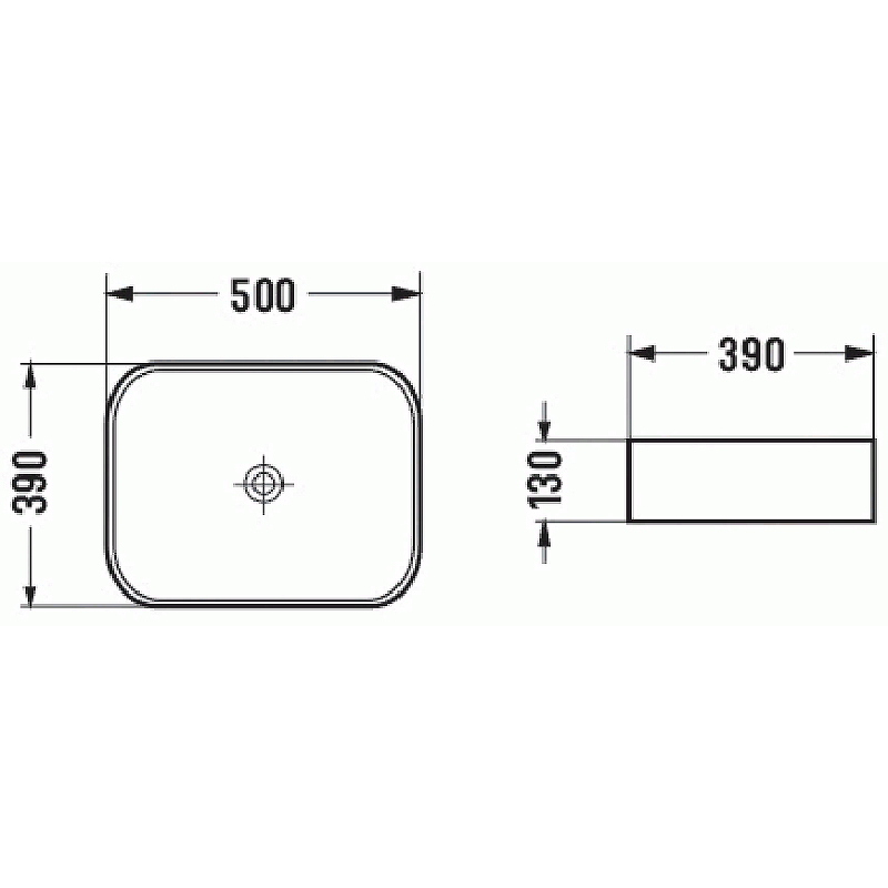 Раковина-чаша Azario 50 AZ-78109 Белая от магазина ЛесКонПром.ру