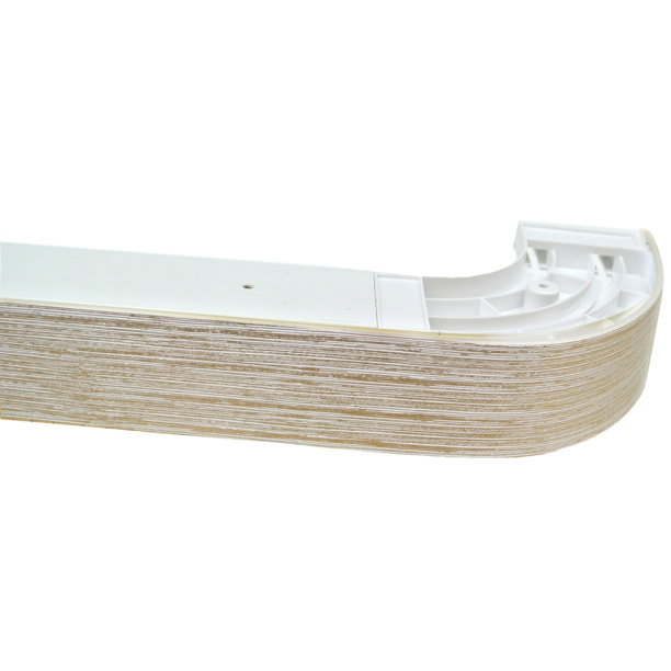 Потолочный карниз двухрядный белое золото 300 см от магазина ЛесКонПром.ру