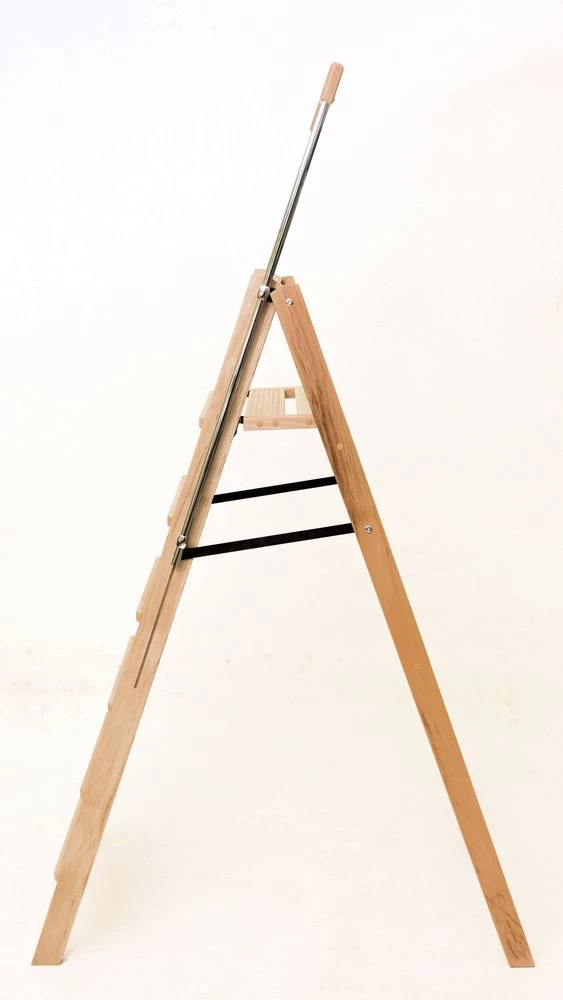 Стремянка деревянная Hoz-Block Серж 4 ступени Светлая (арт. СДР-4С) от магазина ЛесКонПром.ру