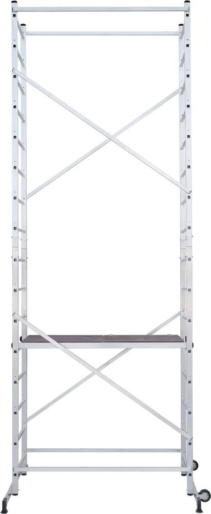 Алюминиевая Вышка-тура НОВАЯ ВЫСОТА с рабочей высотой до 3,3 м. Арт. 1450408 от магазина ЛесКонПром.ру