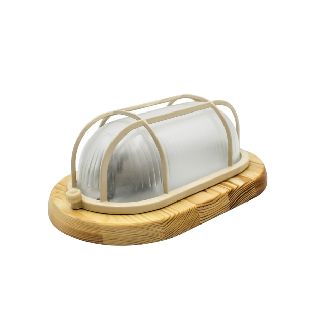 Светильник Свет Кантри 1х60 Вт Е27 решетка IP54 клен от магазина ЛесКонПром.ру