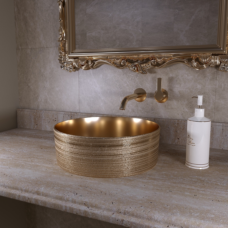 Раковина-чаша Grossman 35 GR-5010GG Золото от магазина ЛесКонПром.ру