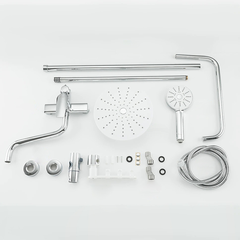 Душевая система Frap F24003 Хром от магазина ЛесКонПром.ру