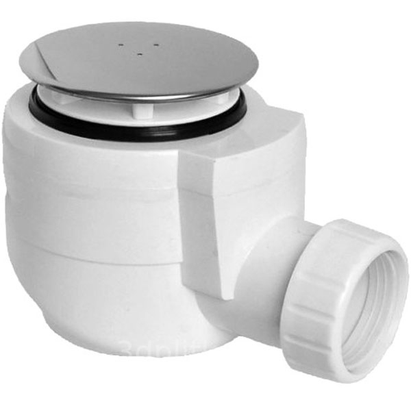 Сифон для душевого поддона PlastBrno EWN0540 Хром от магазина ЛесКонПром.ру