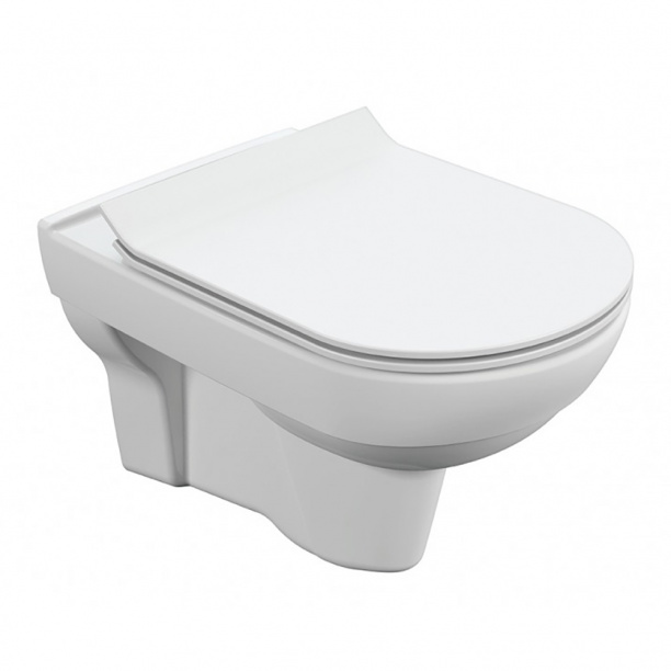 Инсталляция Cersanit Estetica с унитазом, сиденьем, кнопкой белой от магазина ЛесКонПром.ру