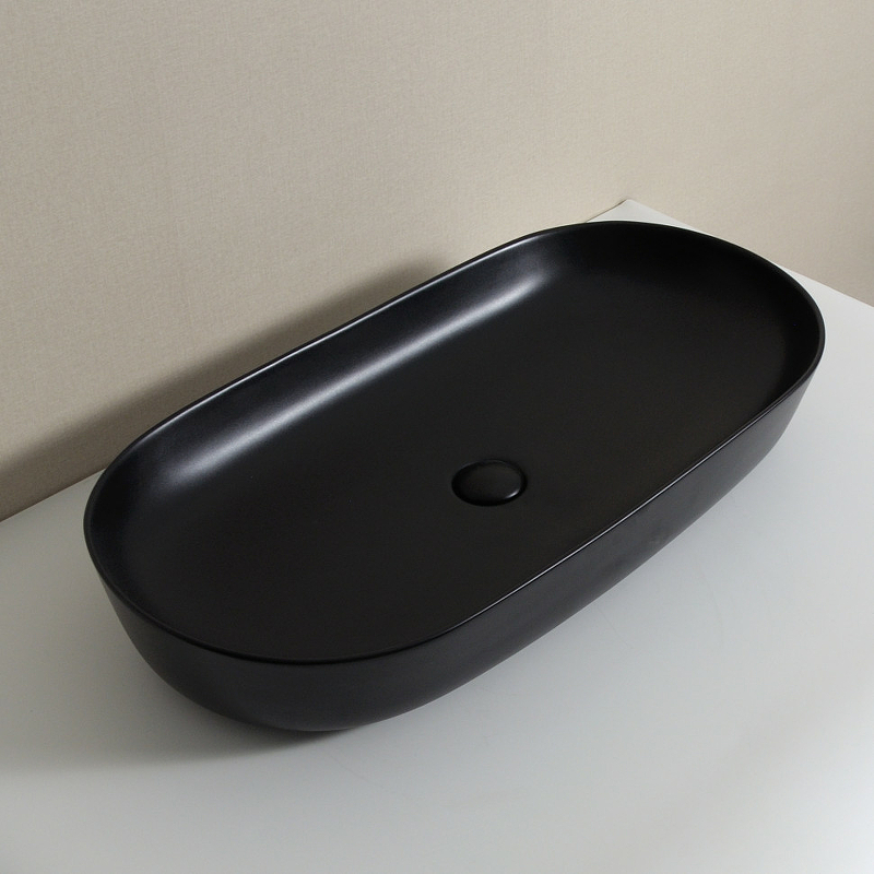 Раковина-чаша CeramaLux 80 78327MB Черная матовая от магазина ЛесКонПром.ру
