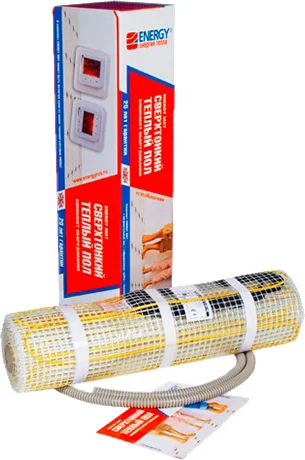 Теплый пол Energy Mat 8,80-1400 от магазина ЛесКонПром.ру