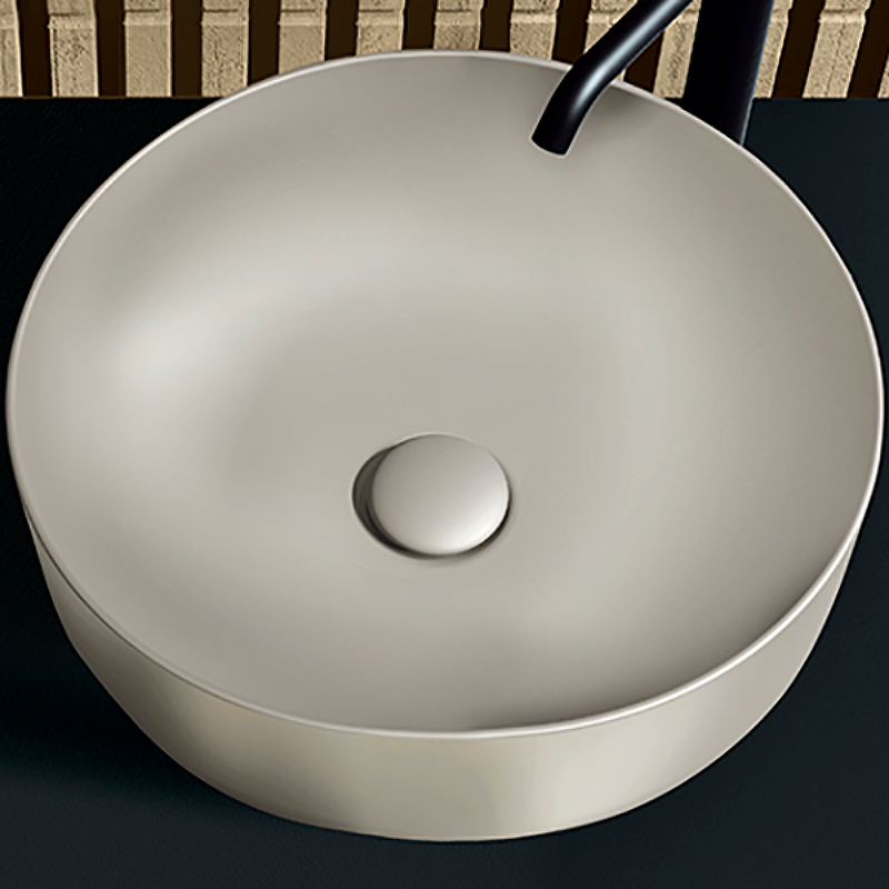 Раковина-чаша Kerasan Nolita 40 534459 Grigio matt от магазина ЛесКонПром.ру