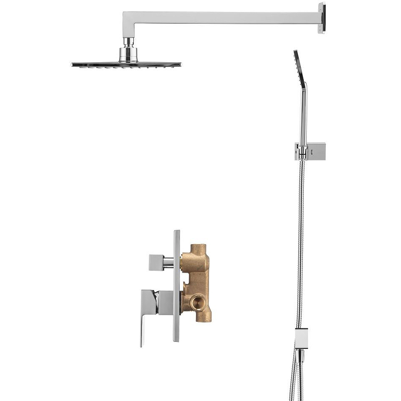 Душевая система Swedbe Platta 5540 Хром от магазина ЛесКонПром.ру