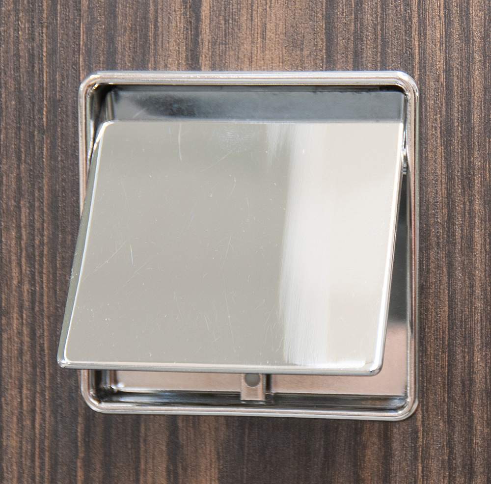 Ручка врезная мебельная Модель MN102 MN1025Z80X80G10 от магазина ЛесКонПром.ру