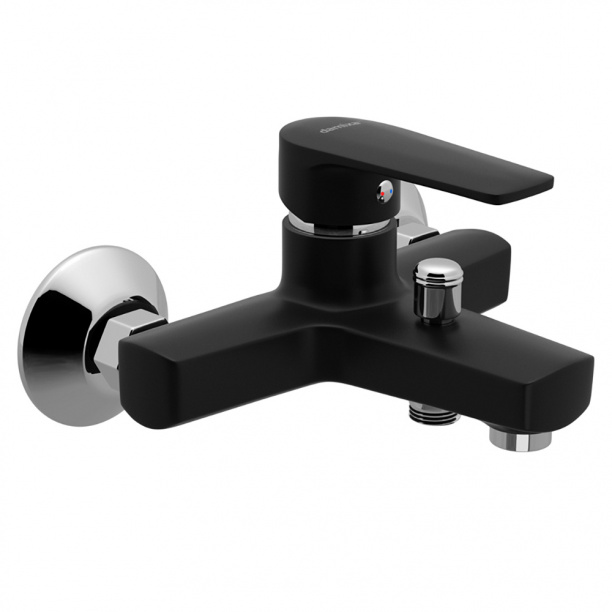 Смеситель для ванны RedBlu by damixa Saturn чёрный от магазина ЛесКонПром.ру