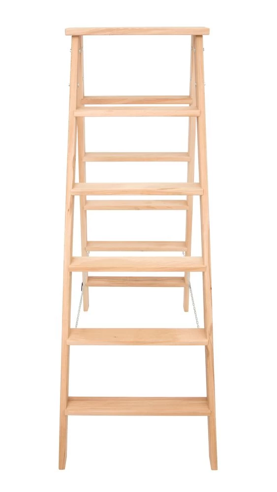 Стремянка двухсторонняя деревянная со ступенями Hoz-Block Штукатур 2x6 ступеней (арт. СДДШ-6) от магазина ЛесКонПром.ру