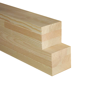 Клееный брус хвоя 80х80х6000 мм от магазина ЛесКонПром.ру