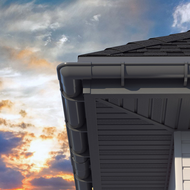 Софит ТЕХНОНИКОЛЬ 3000x340 мм графит от магазина ЛесКонПром.ру