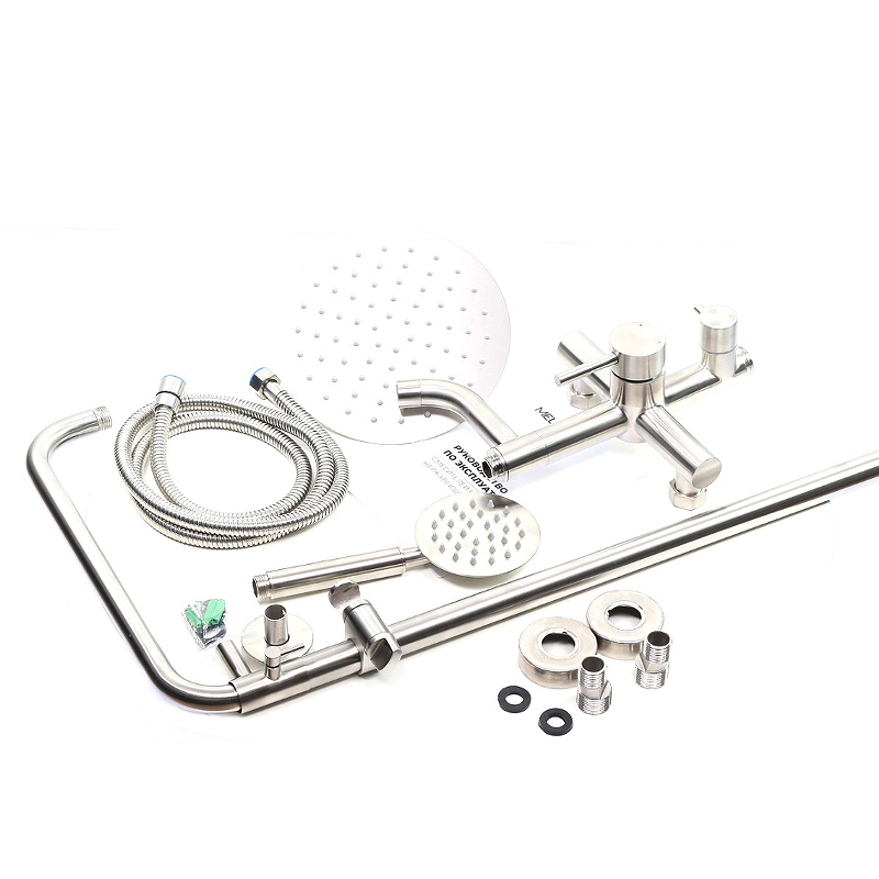 Душевая система Melana Tondo F610107B Черный от магазина ЛесКонПром.ру