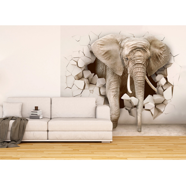 Фотообои флизелиновые Нежданный гость 300х270 см от магазина ЛесКонПром.ру