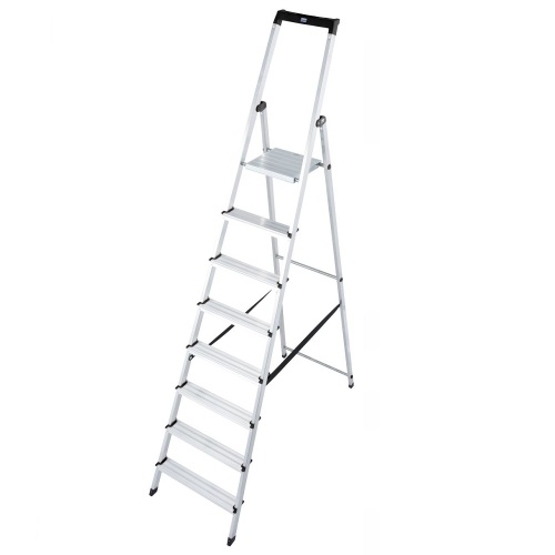 Стремянка алюминиевая Krause Solidy 8 ступеней (арт. 126269) от магазина ЛесКонПром.ру