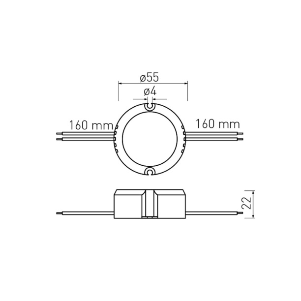 Блок питания 220/12В GTV 15 Вт IP20 от магазина ЛесКонПром.ру