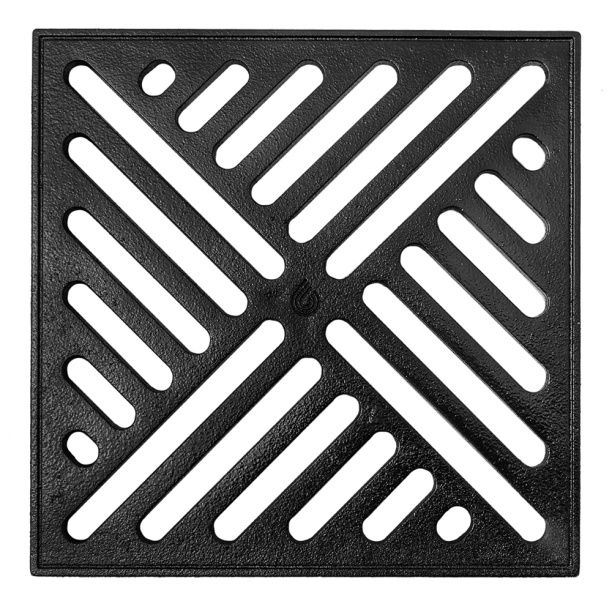 Решетка чугунная для дождеприемника 300х300 мм от магазина ЛесКонПром.ру