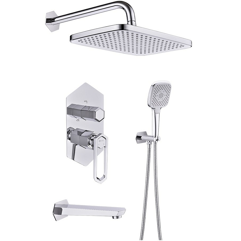 Душевая система Lemark Prizma LM3922C Хром от магазина ЛесКонПром.ру