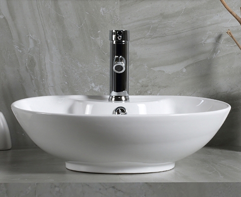 Накладная раковина Mira MR-5005 Белая от магазина ЛесКонПром.ру