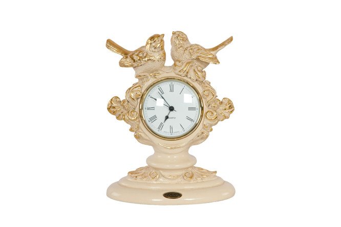 Часы настольные BOGACHO Нежность 18 см 80500763 от магазина ЛесКонПром.ру