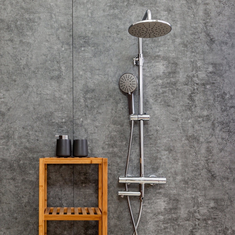 Душевая система Agger Thermo A2461100 Хром от магазина ЛесКонПром.ру