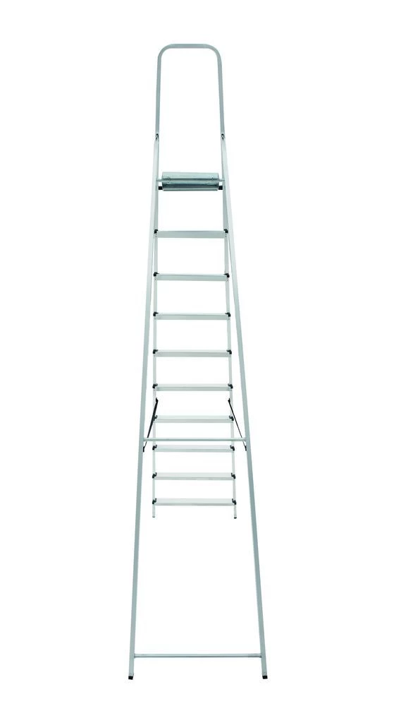 Стремянка алюминиевая Новая Высота 10 ступеней (арт. 1110110) от магазина ЛесКонПром.ру